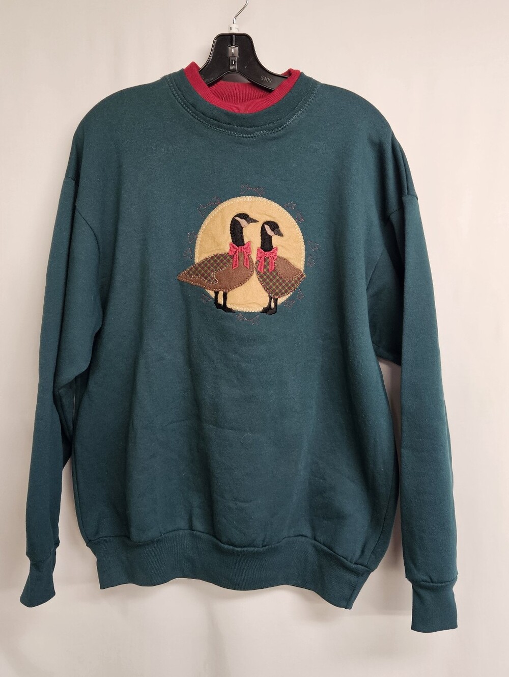 Orvis Women’s Duck Sweater Size Large Pullover Crew Neck Casual Capsule Outdoors